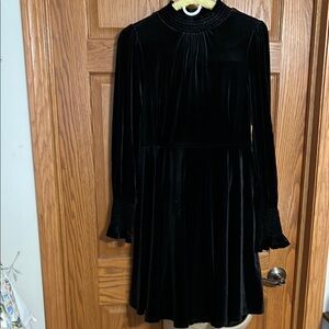 Black Velvet Dress